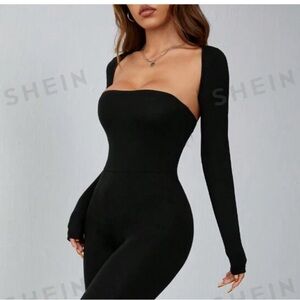 🖤Black cropped bolero